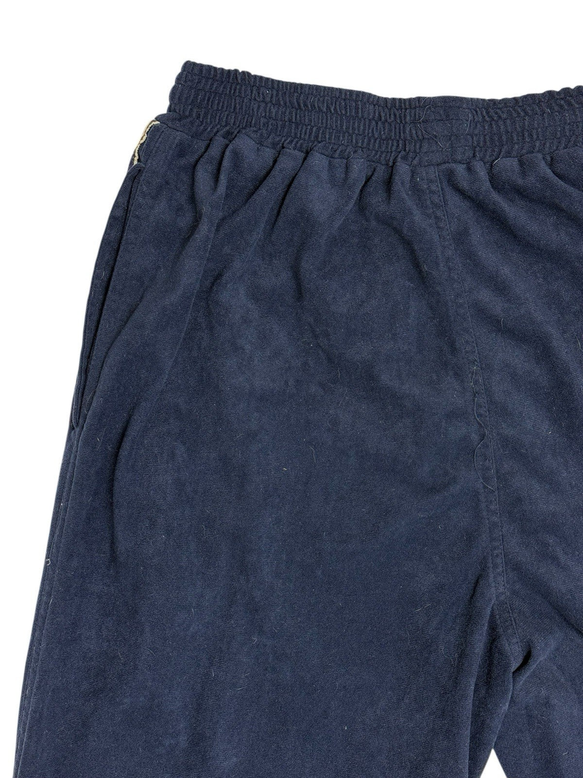 Puma Vintage Blue Velour Tracksuit Bottoms Medium