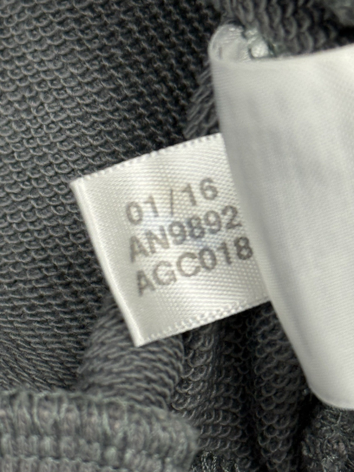 Adidas Grey Fulham FC Hoodie Medium