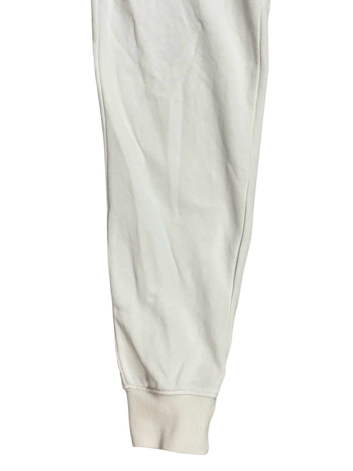 Nike White Cotton Blend Jogger Track Bottoms XS