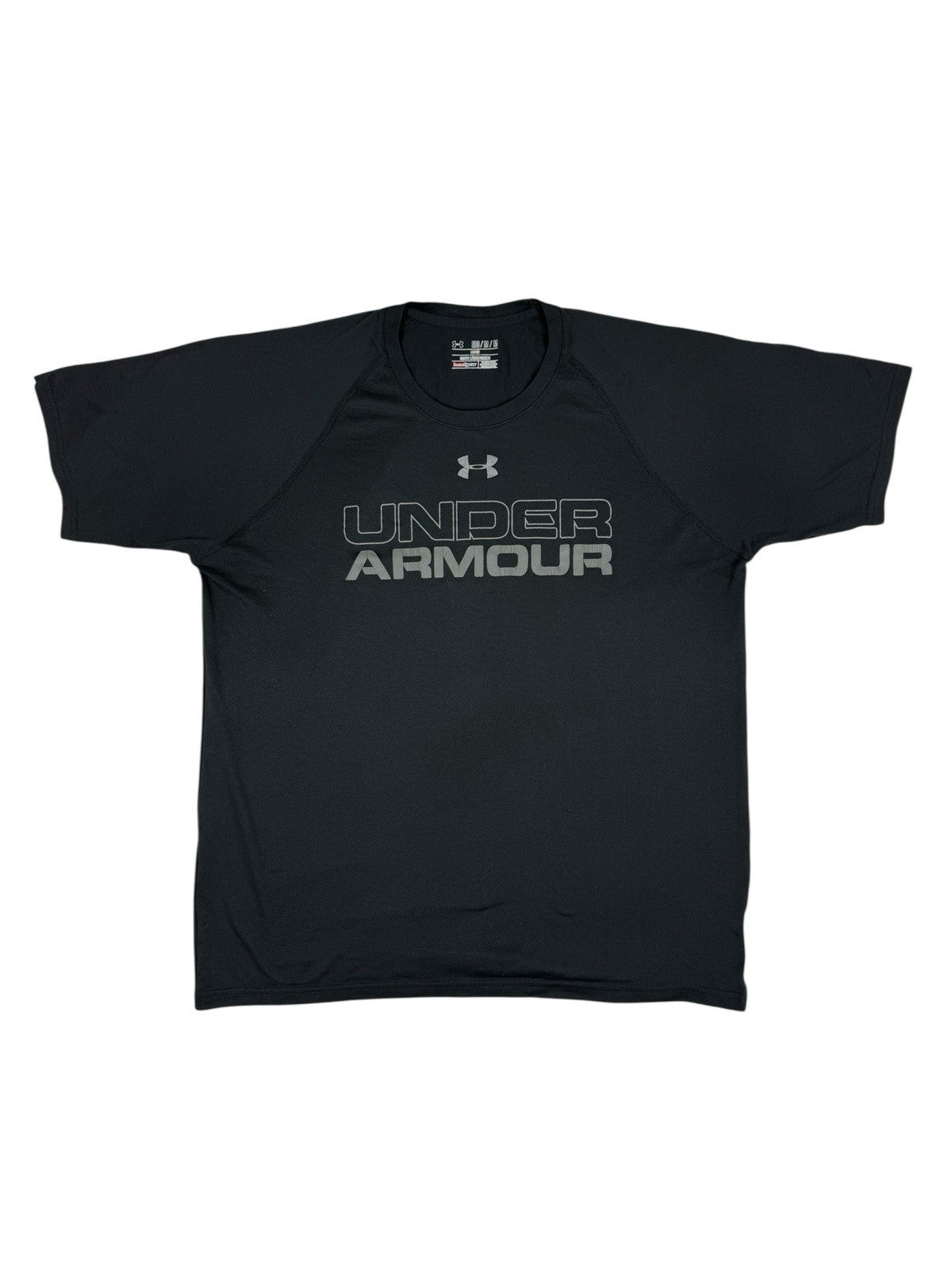 Under Armour Black Retro Loose Fit Heat Gear Top Medium