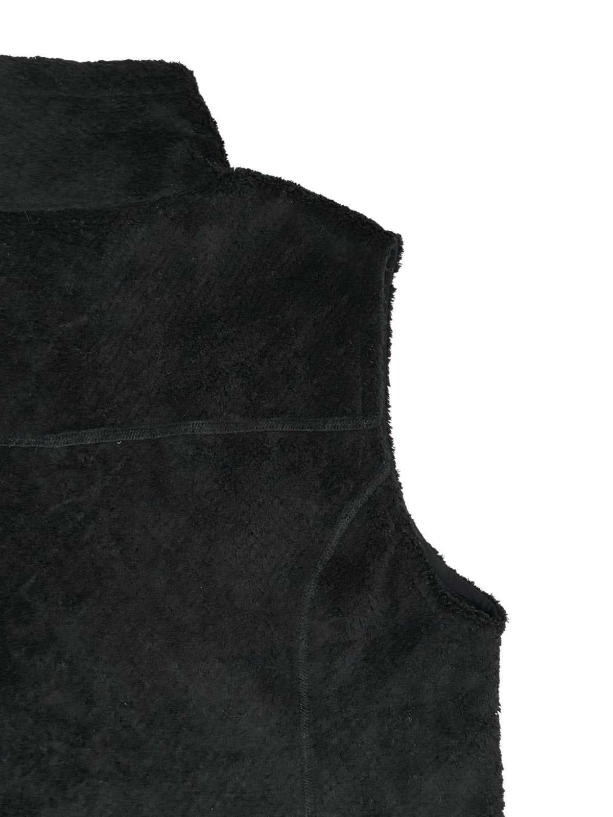 Patagonia Black Micro Pile Retool Fleece Gillet Bodywarmer Medium