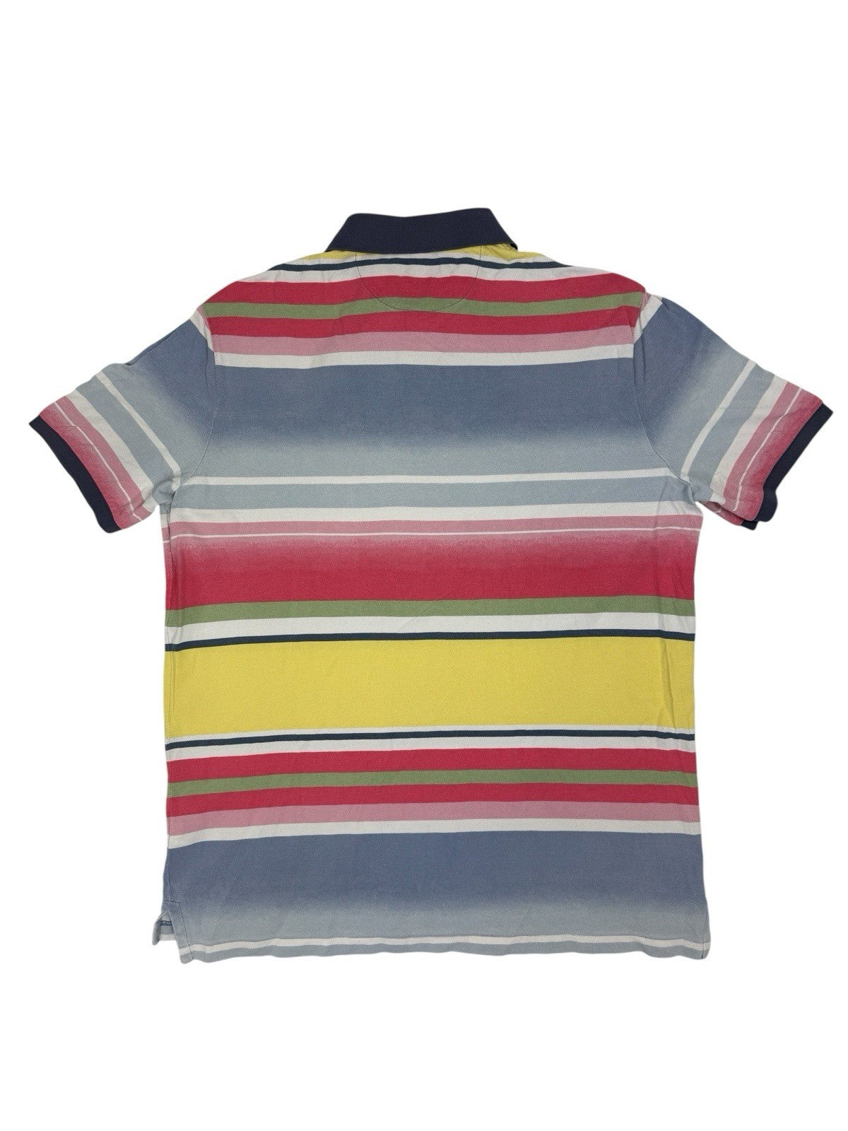 Polo Ralph Lauren Multicoloured Striped Classic Fit Polo Top Size Large