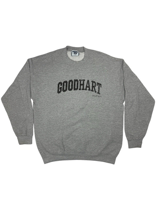 Lee Grey Vintage Heavyweight Goodhart Michigan Jumper Large