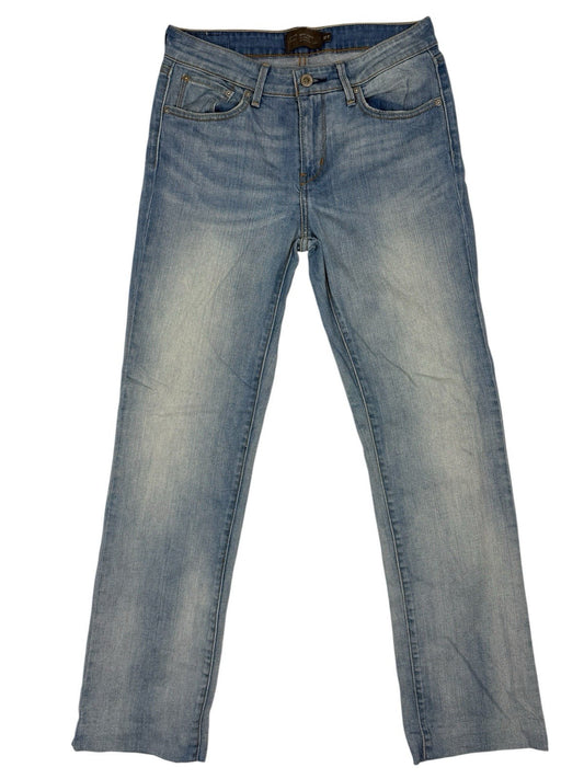 Levi's Blue Demi Curve Classic Straight Leg Jeans 27W 30L