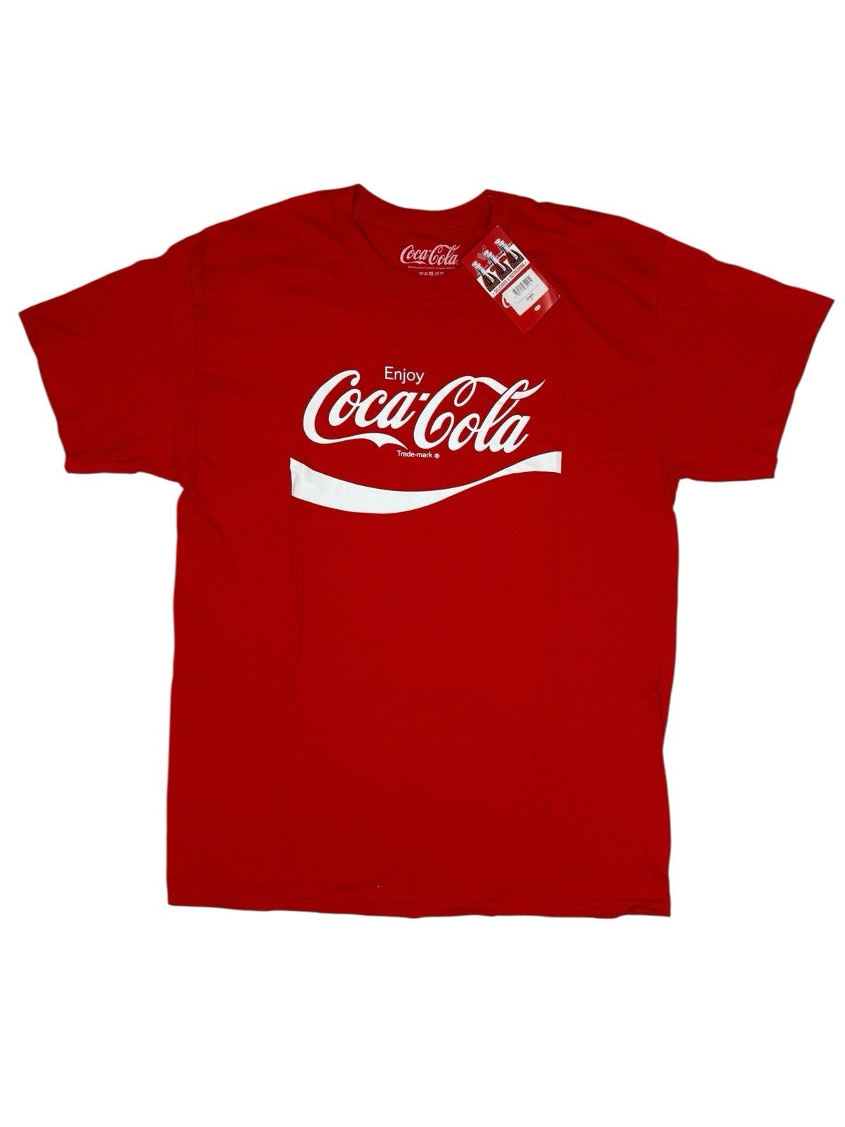 Coca Cola Red Classic 'Enjoy Coke' Logo Top Large