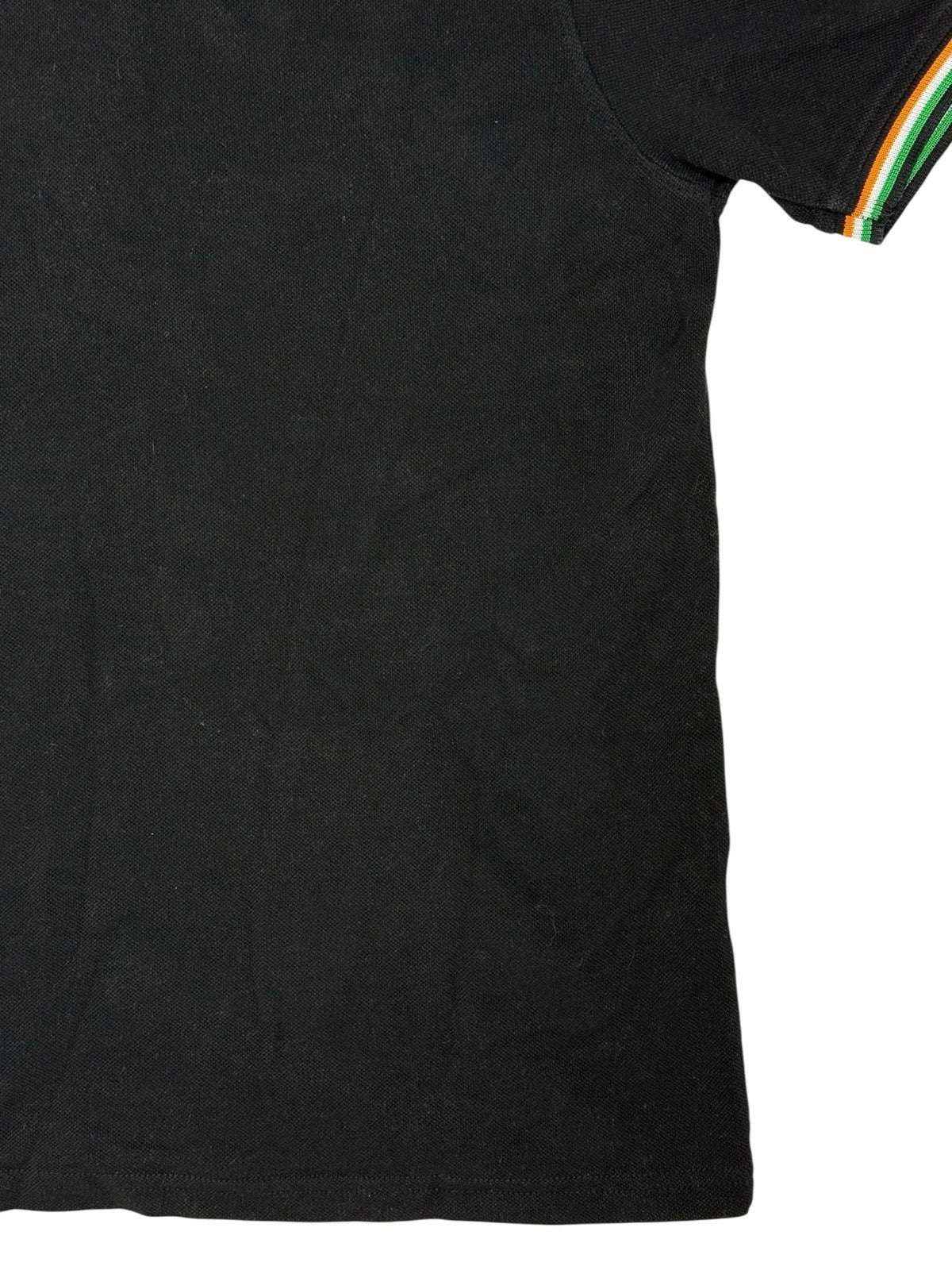 Celtic Football Club Black Cotton Polo Top Medium