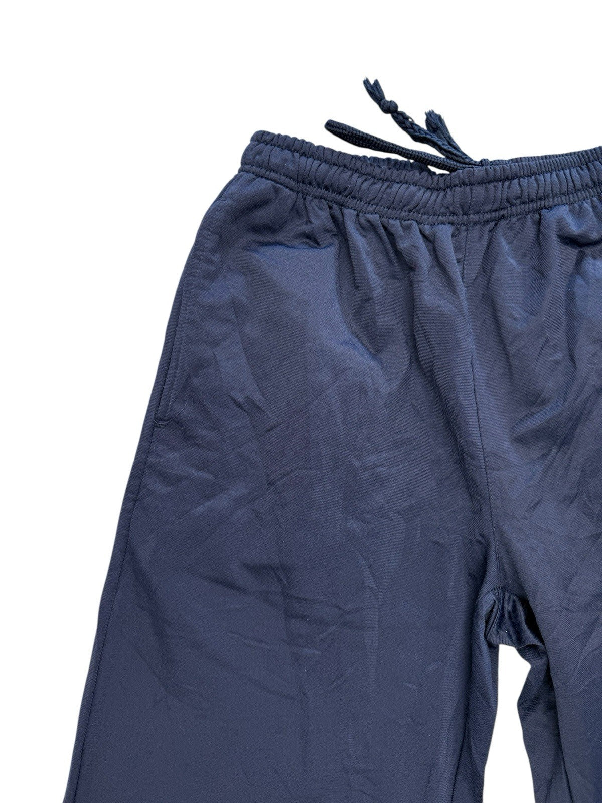Reebok Blue Polyester Track Trousers Medium