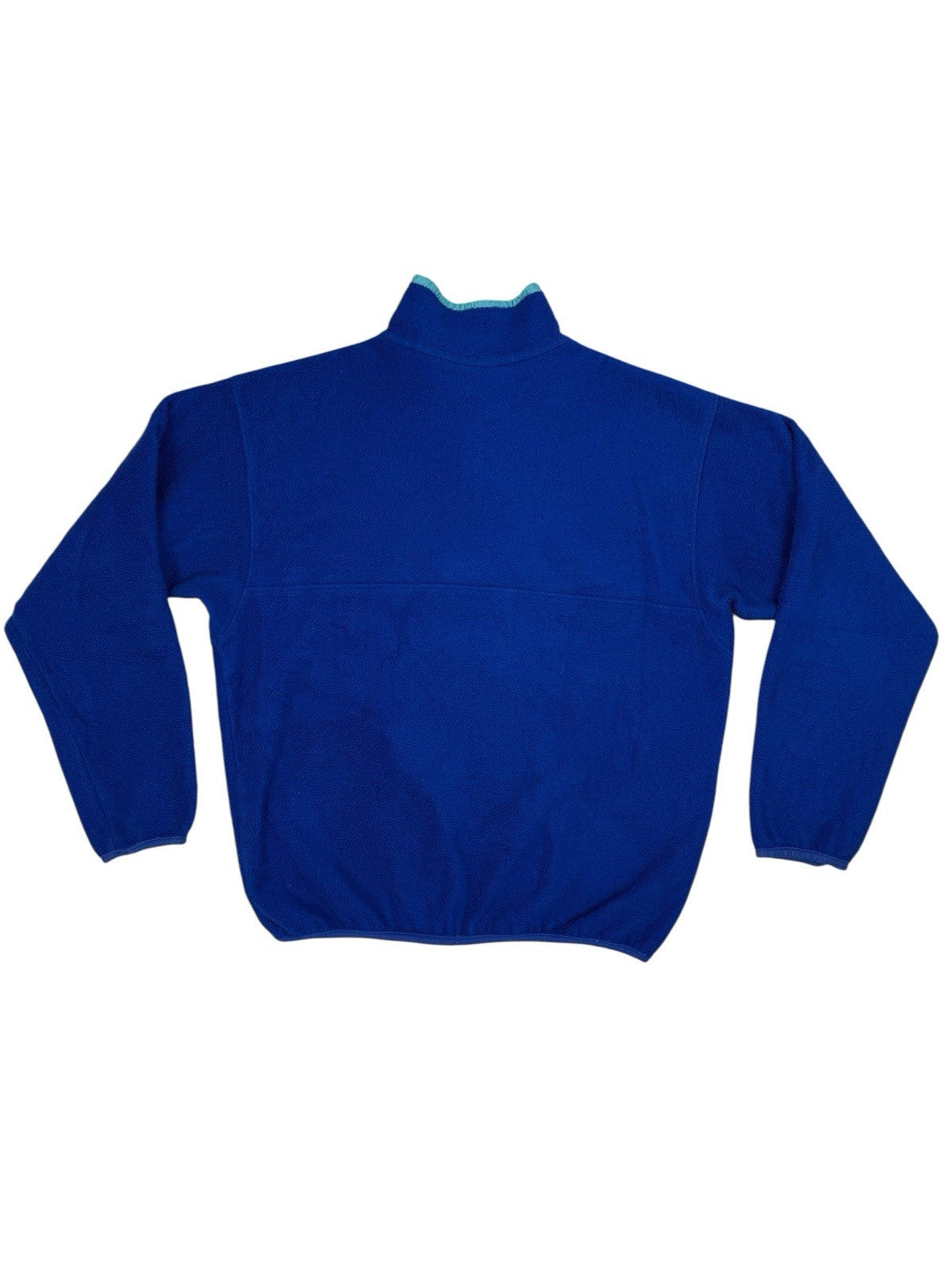 Patagonia Blue Retro Snap Fleece Jumper Size 12