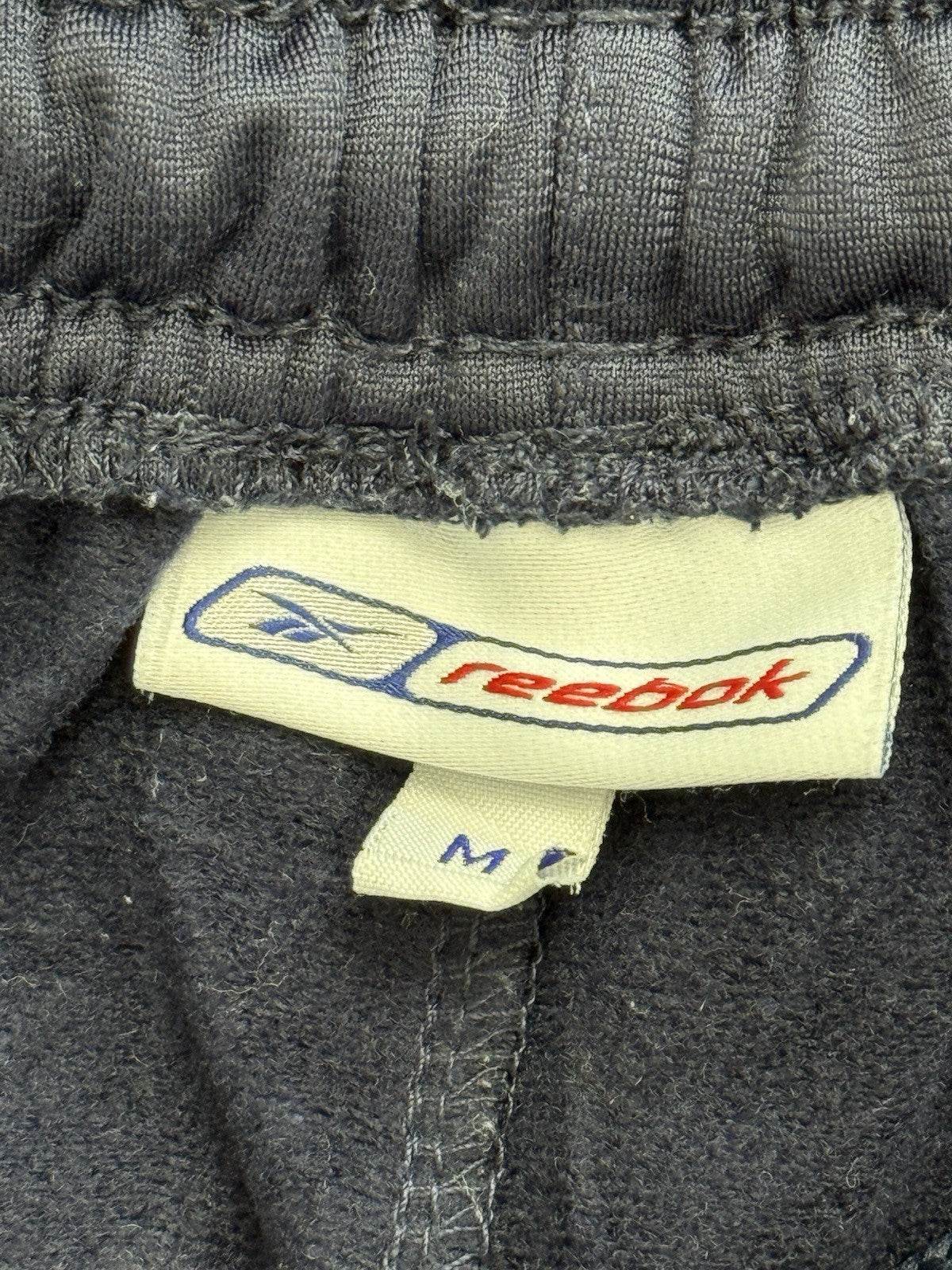 Reebok Blue Polyester Track Trousers Medium