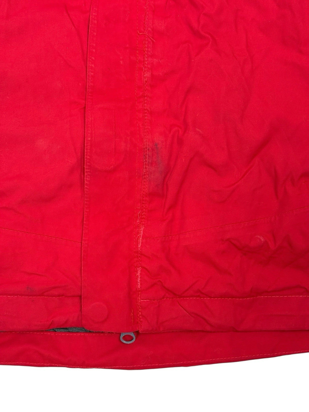 Columbia Red Omni-Tech Zip Rain Jacket Medium