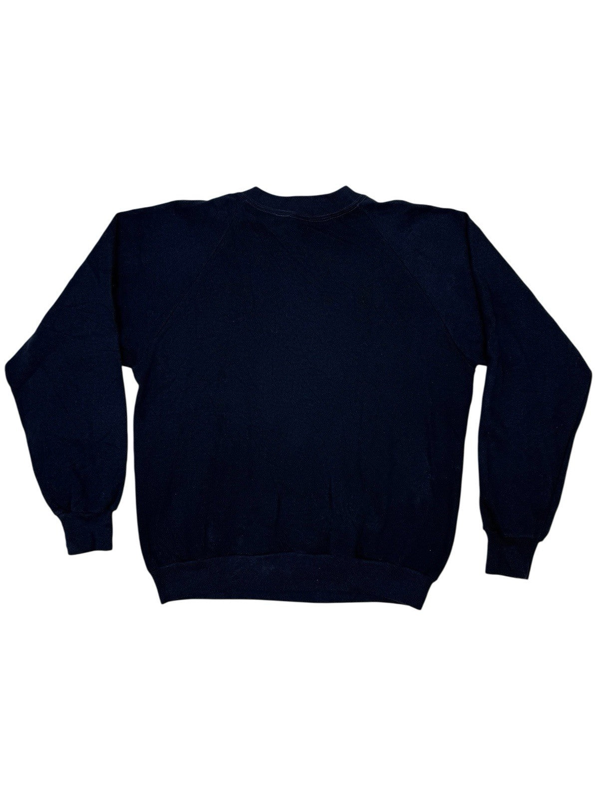 Vintage Blue Top of The World Alaska Print Jumper Small