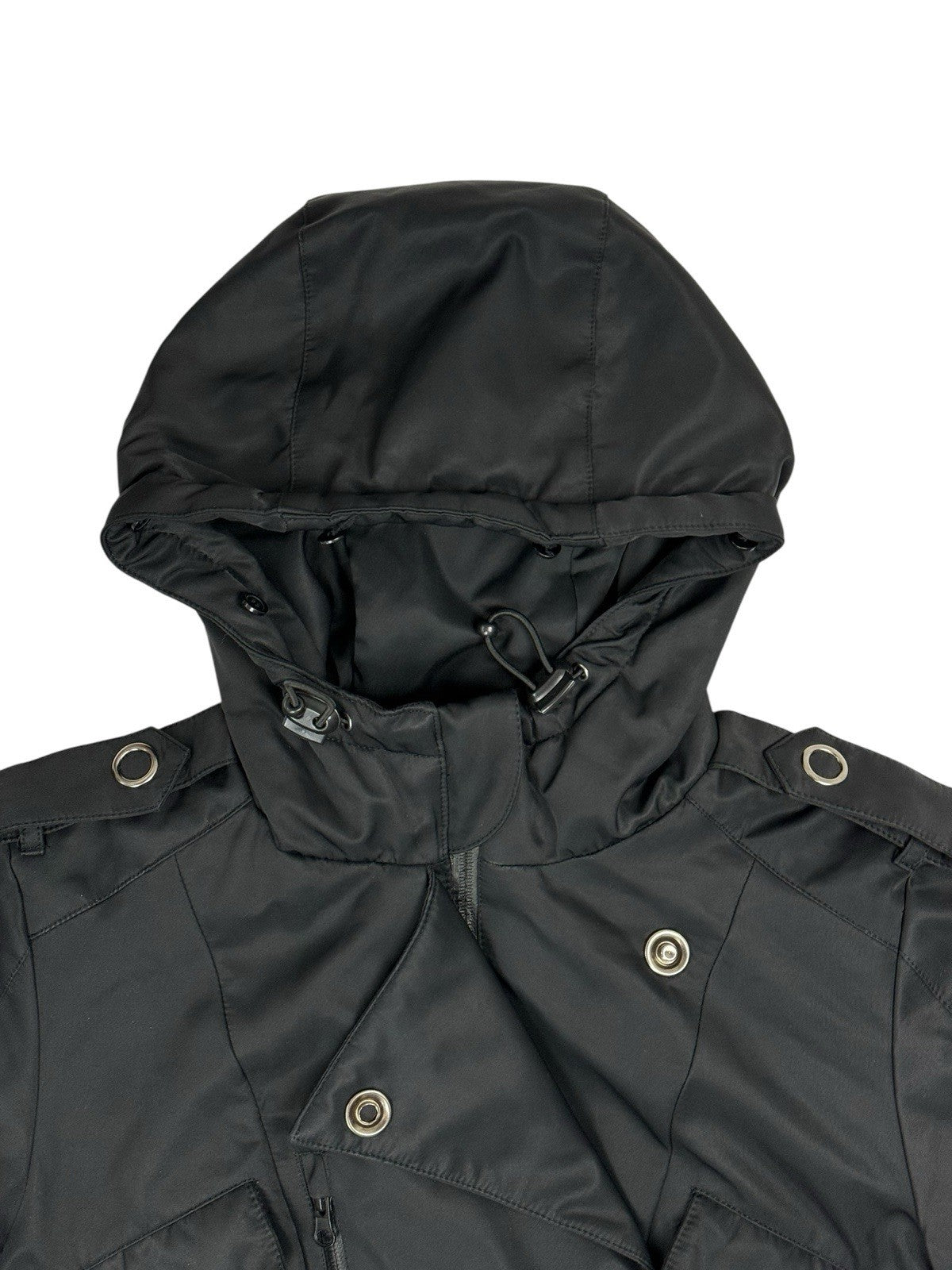 Sergio Tacchini Black Insulated Rain Jacket UK 14 (46)