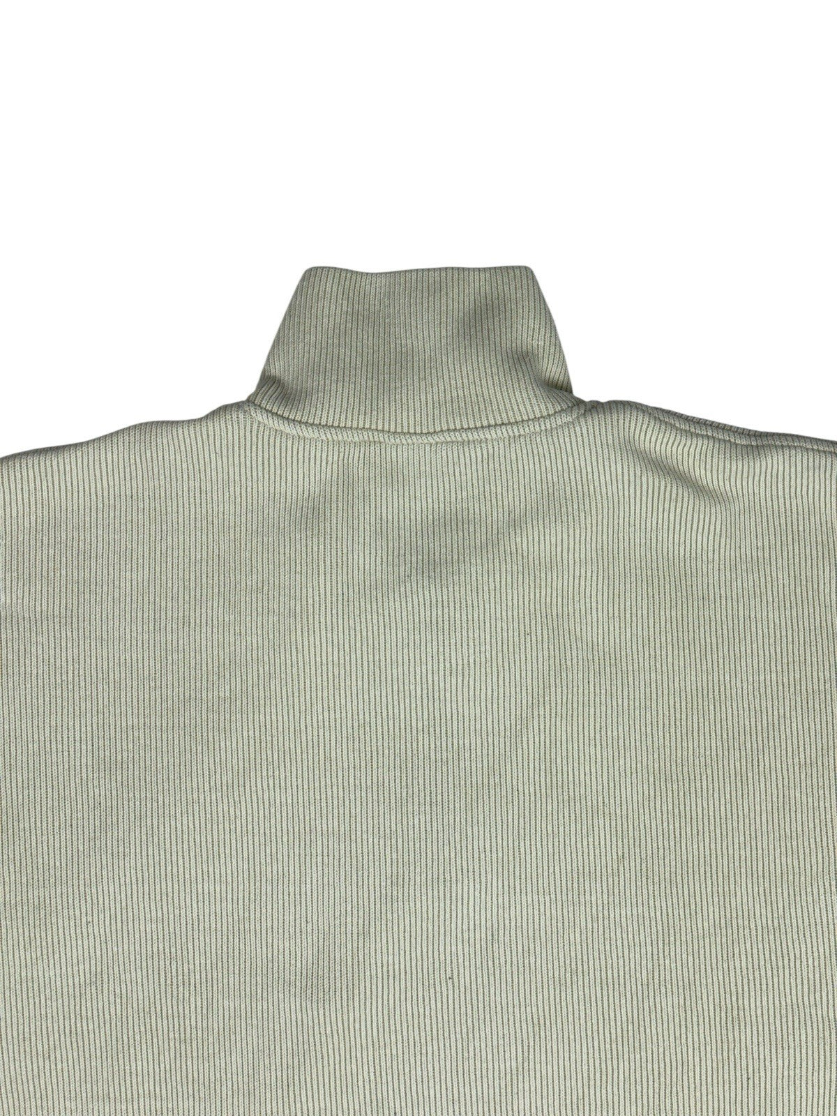 Reebok Retro Cream 1/4 Zip Knit Jumper Medium