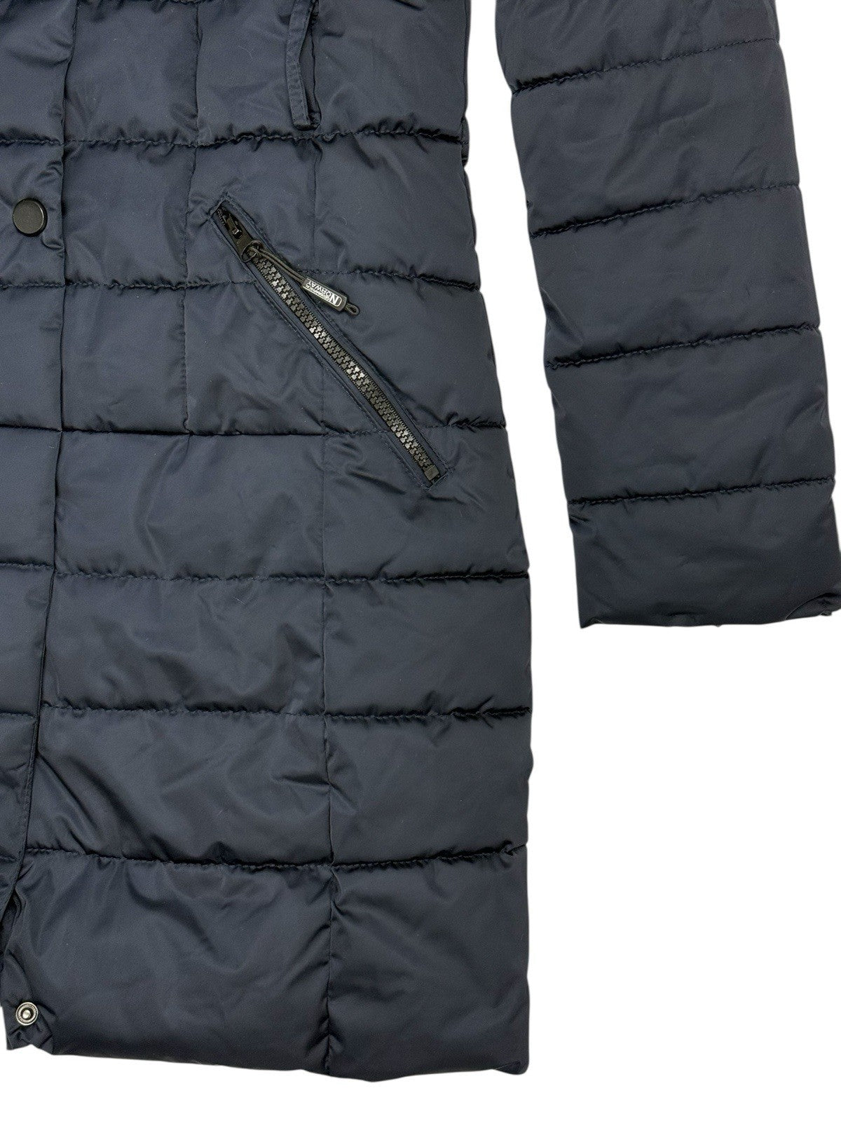 Geographical Norway Blue Puffer Jacket Size 10