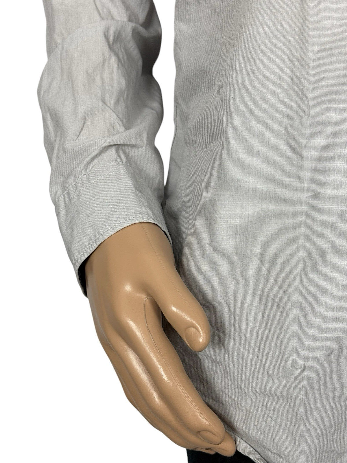 Tommy Hilfiger Grey Cotton Shirt XL