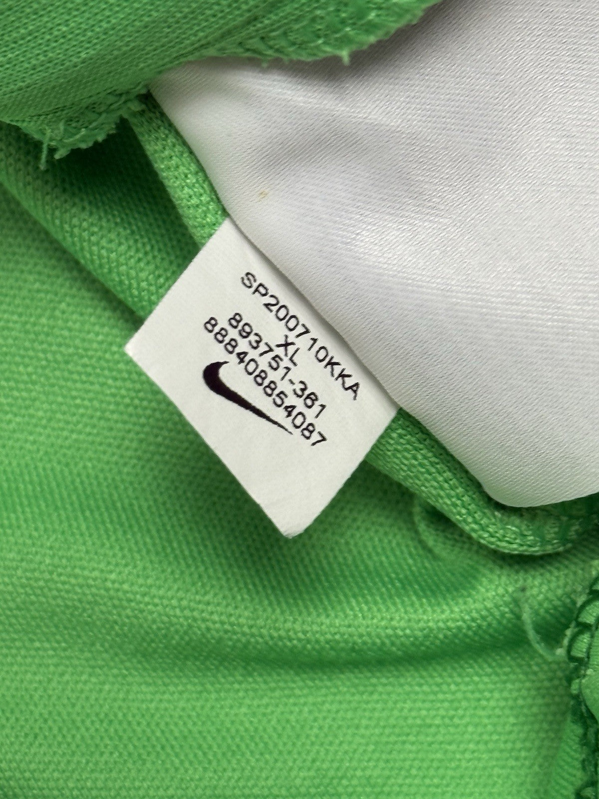 Nike Green Full Zip Tracksuit Jacket Youth XL