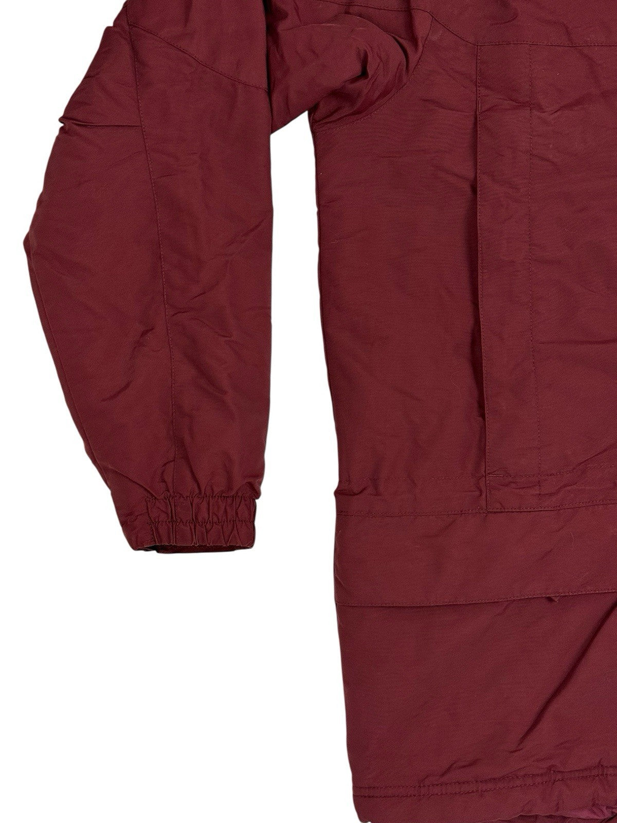 LL Bean Burgundy Primaloft Insulated Jacket Medium