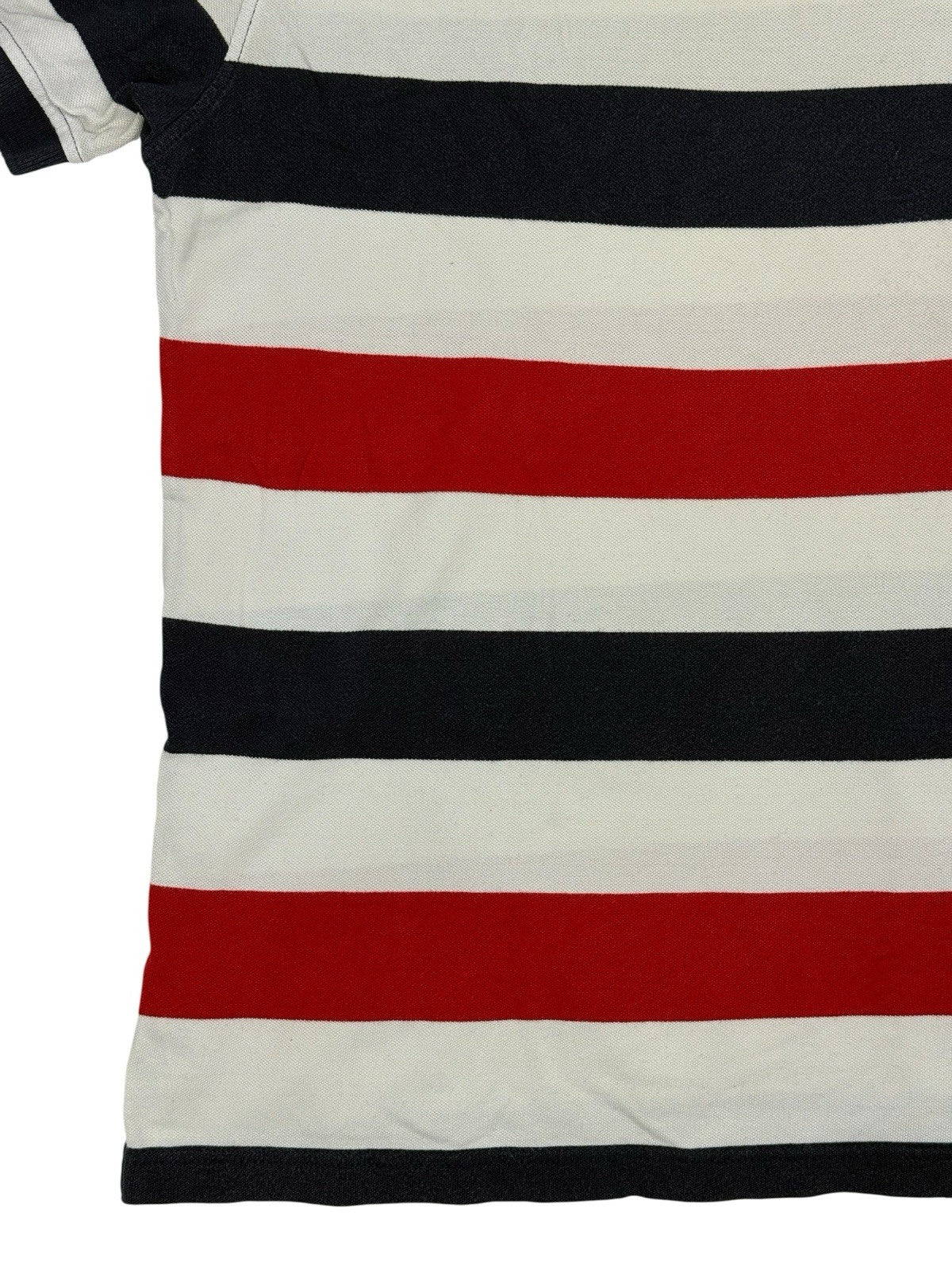 Tommy Hilfiger Retro Multicoloured Striped Polo Top XL