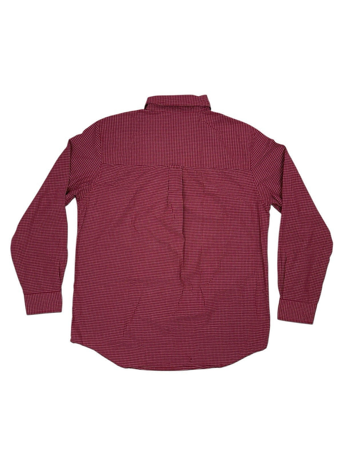 Chaps Red Check Collared Shirt Medium
