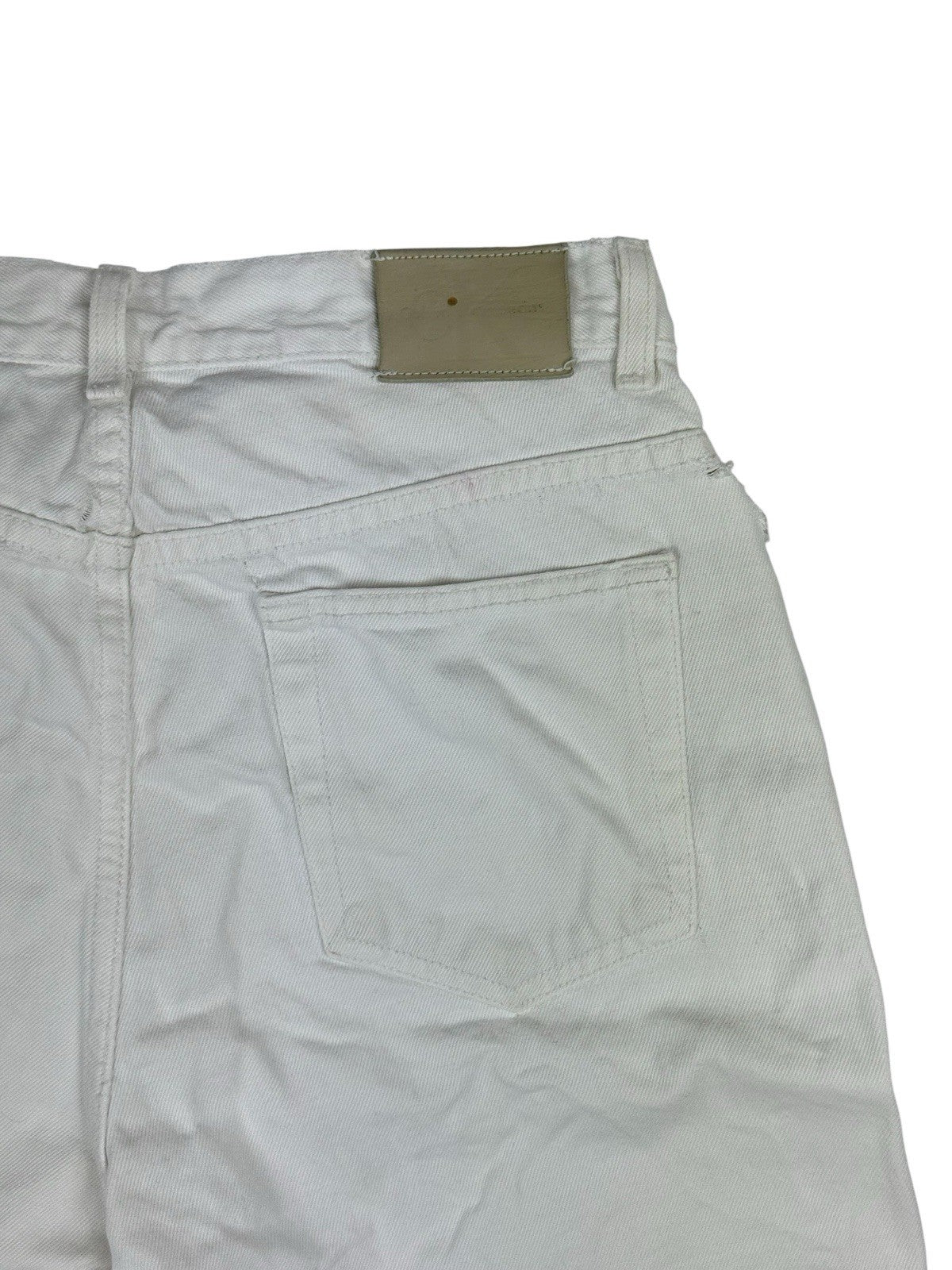 Calvin Klein White Cut Off Jean Shorts Size 10 (28W)