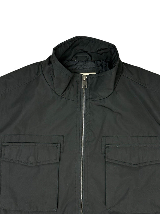 Stradivarius Black Insulated Bomber Jacket Large