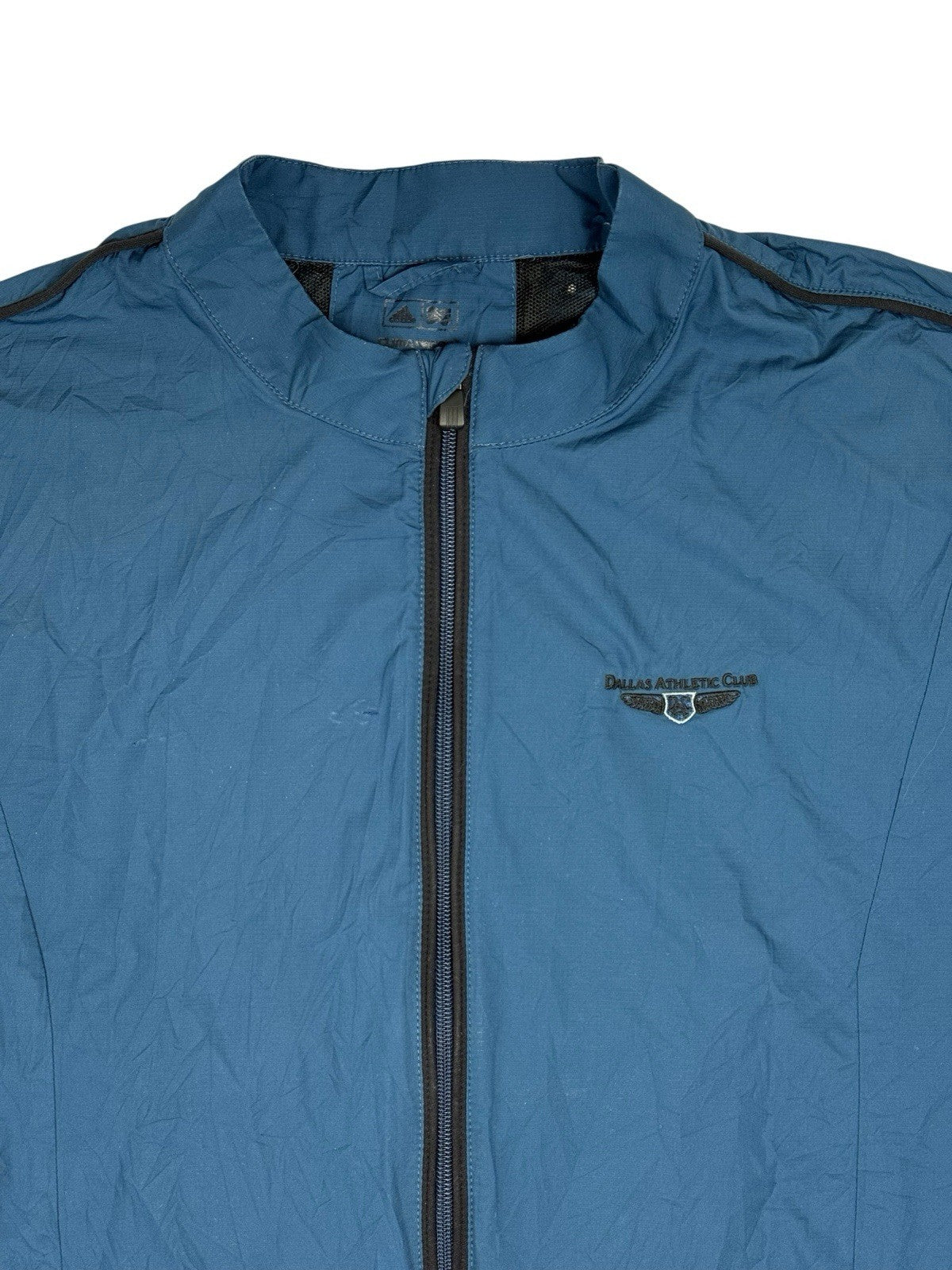 Adidas Blue Climaproof Dallas Athletic Club Zip Jacket 2XL