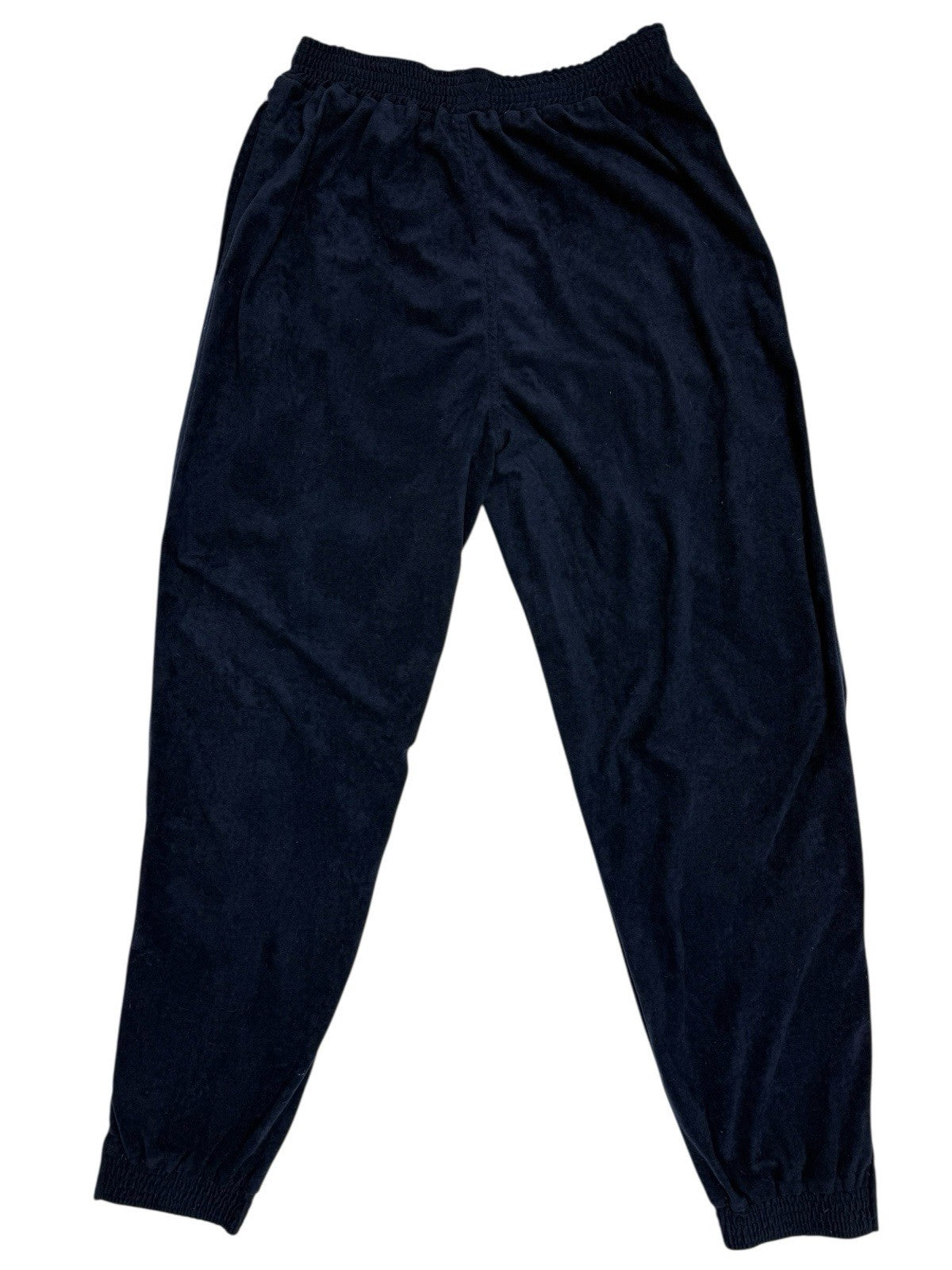 Puma Vintage Blue Velour Tracksuit Bottoms Medium