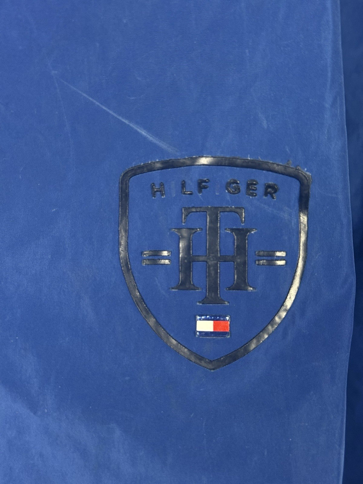 Tommy Hilfiger Blue Zip Bomber Track Jacket Small