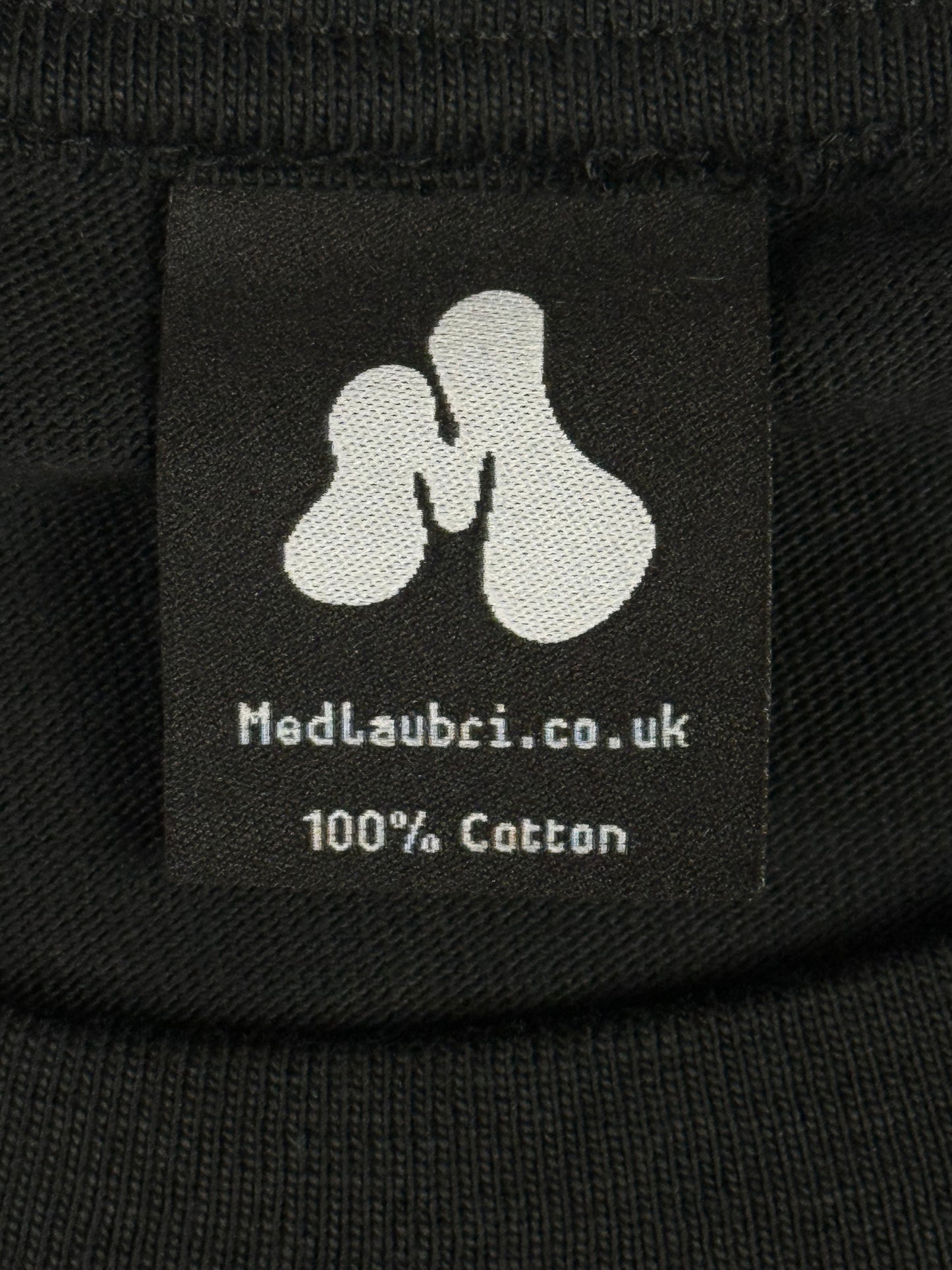 Paisley Black Organic Cotton T-Shirt