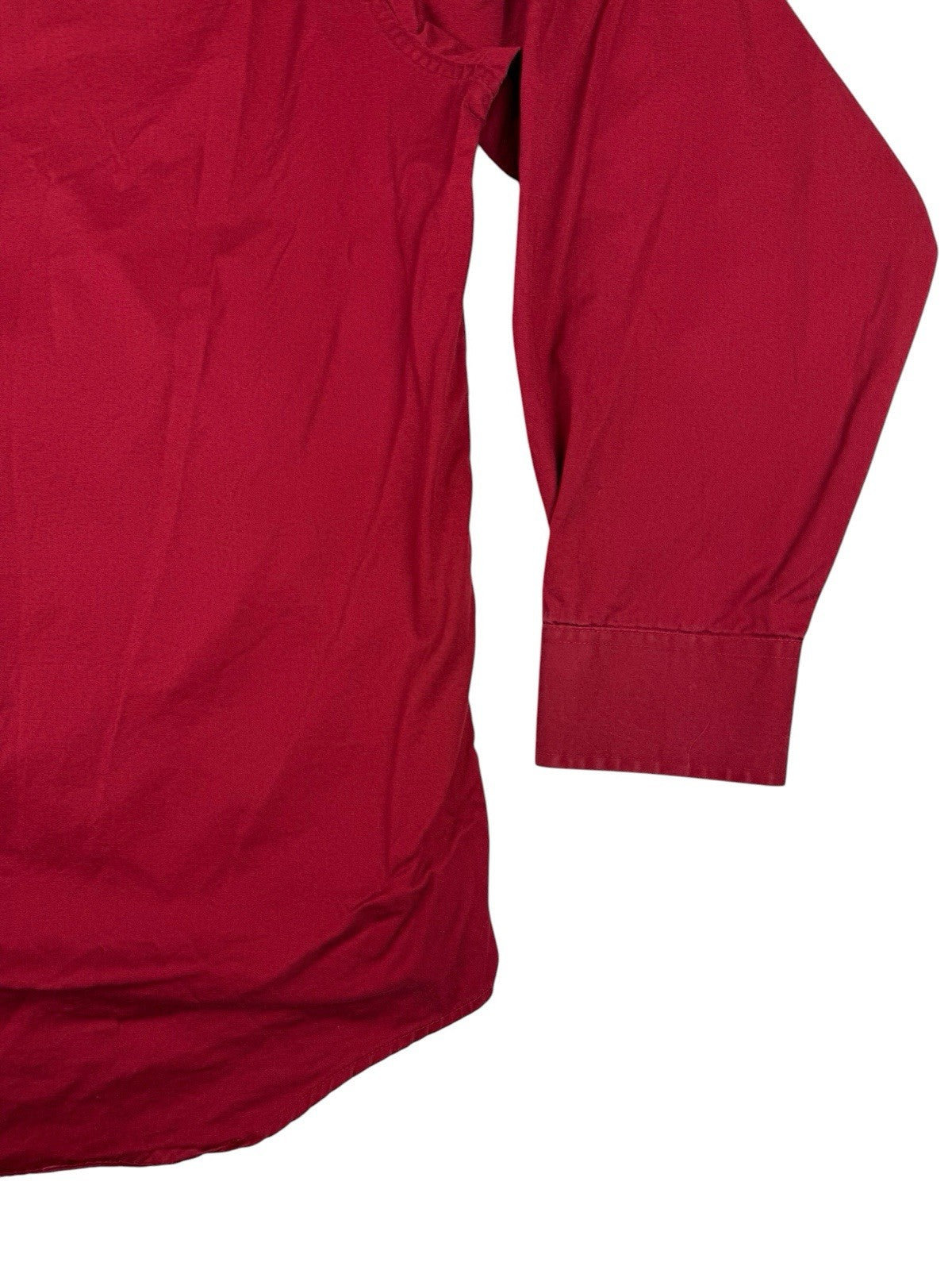 IZOD Retro Red Button Up Collared Shirt 2XL
