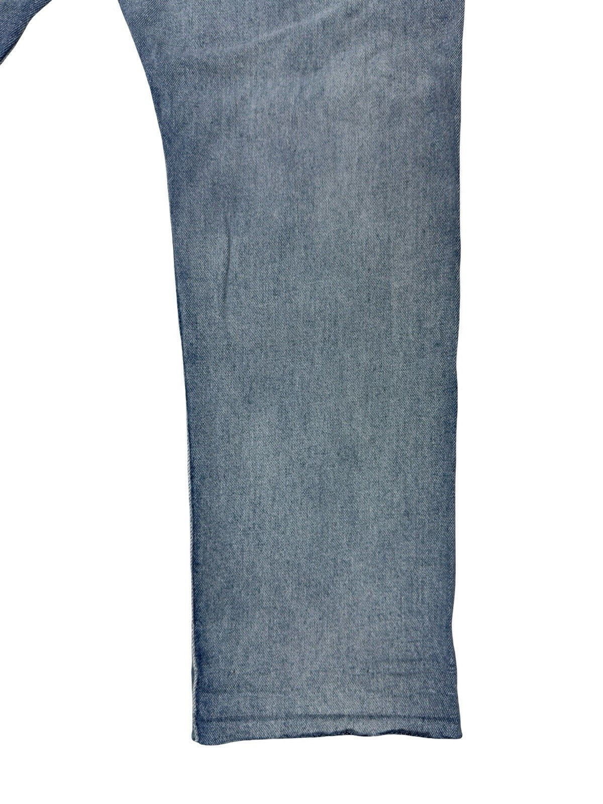 Levi's 501 Faded Blue Straight Leg Denim Jeans 31W 27L