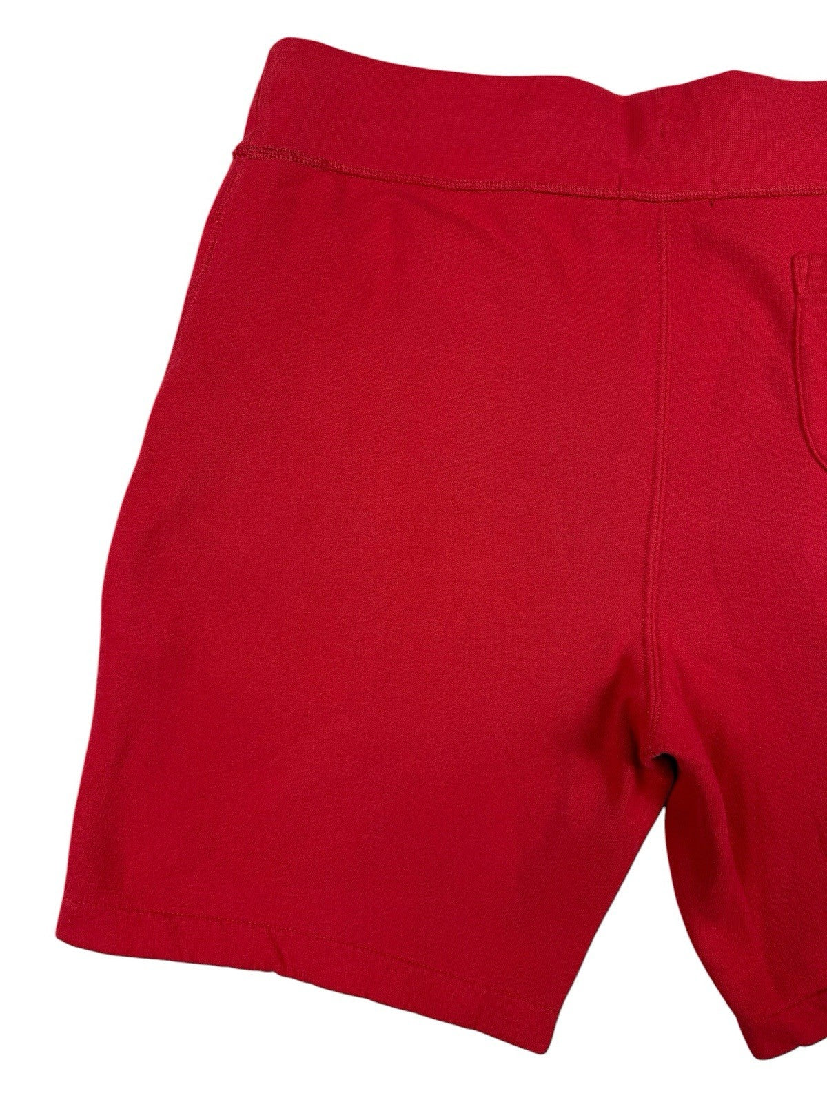 Polo Ralph Lauren Red Cotton Blend Lounge Jogger Sweat Shorts Large