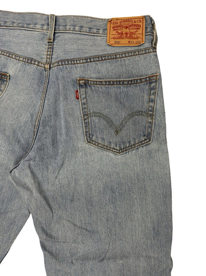 Levi's 550 Blue Relaxed Fit Denim Jeans 34W 30L