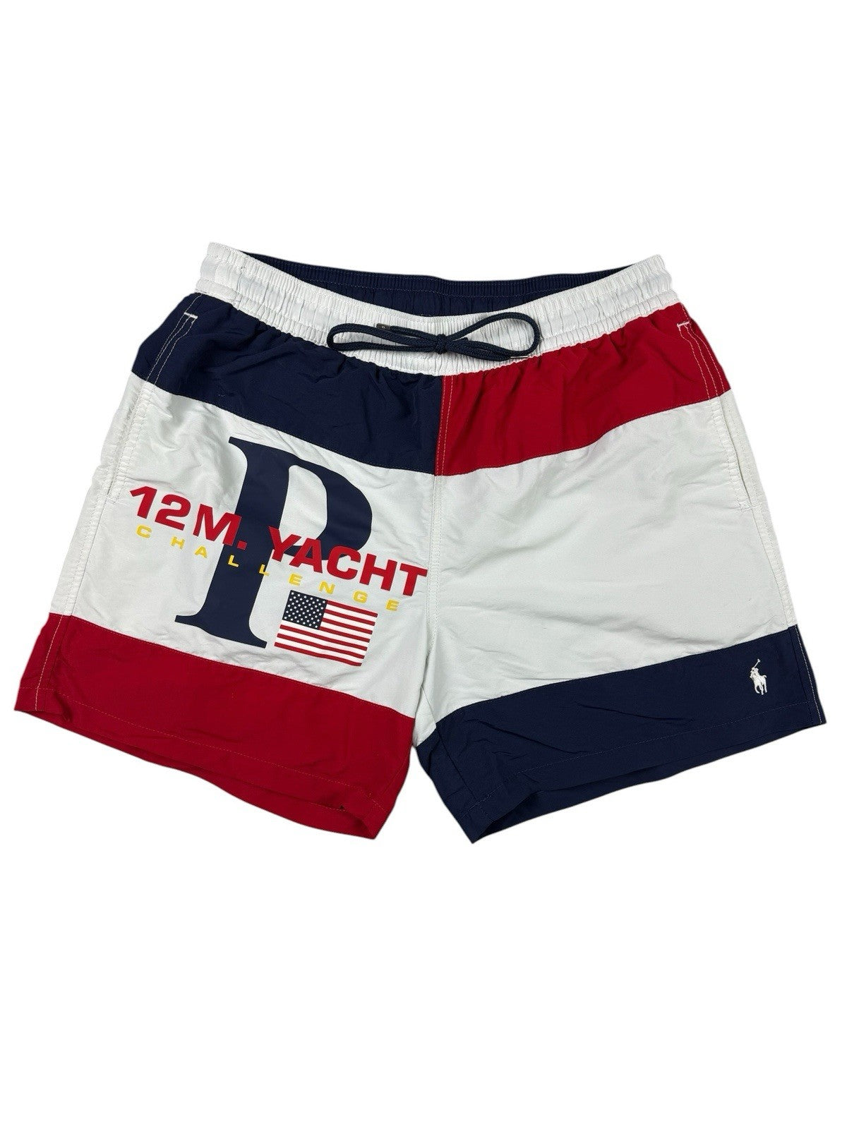 Polo Ralph Lauren Multi Traveller Swim Trunks Shorts Medium