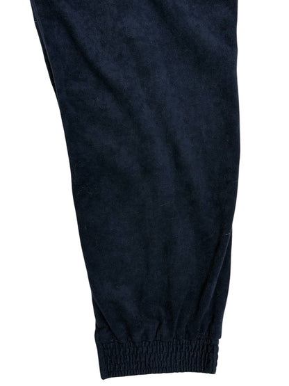 Puma Vintage Blue Velour Tracksuit Bottoms Medium