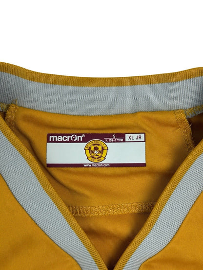 Motherwell FC 2014/15 Macron #3 Home Top Youth XL