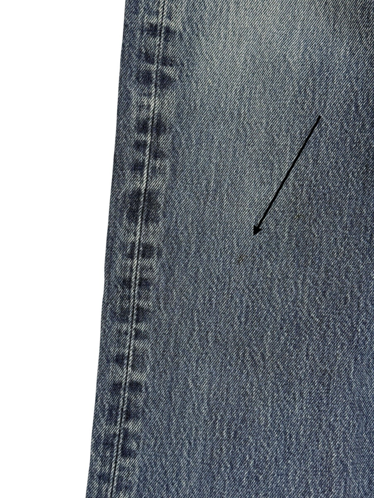 Levis Mid Blue Straight Leg Denim Jeans 38W 30L