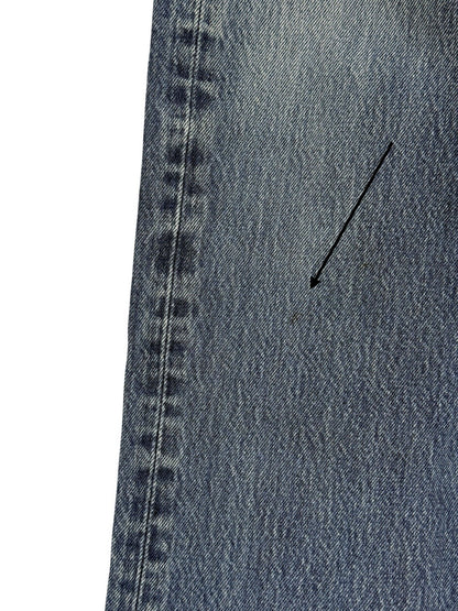 Levis Mid Blue Straight Leg Denim Jeans 38W 30L