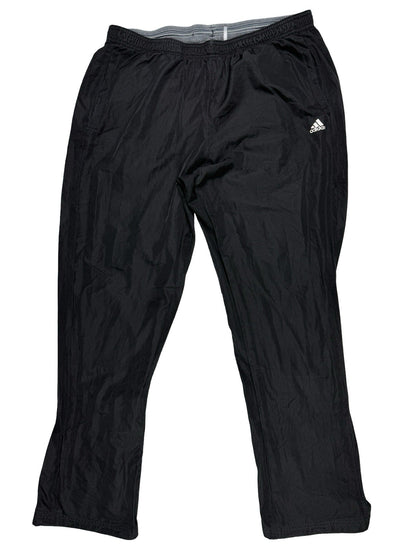 Adidas Black Mesh Lined Base Plain Track Pant Trousers XL