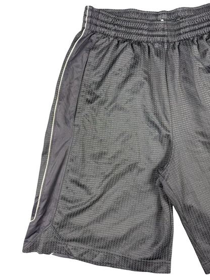 Nike Grey Polyester Basketball Sport Active Shorts Small
