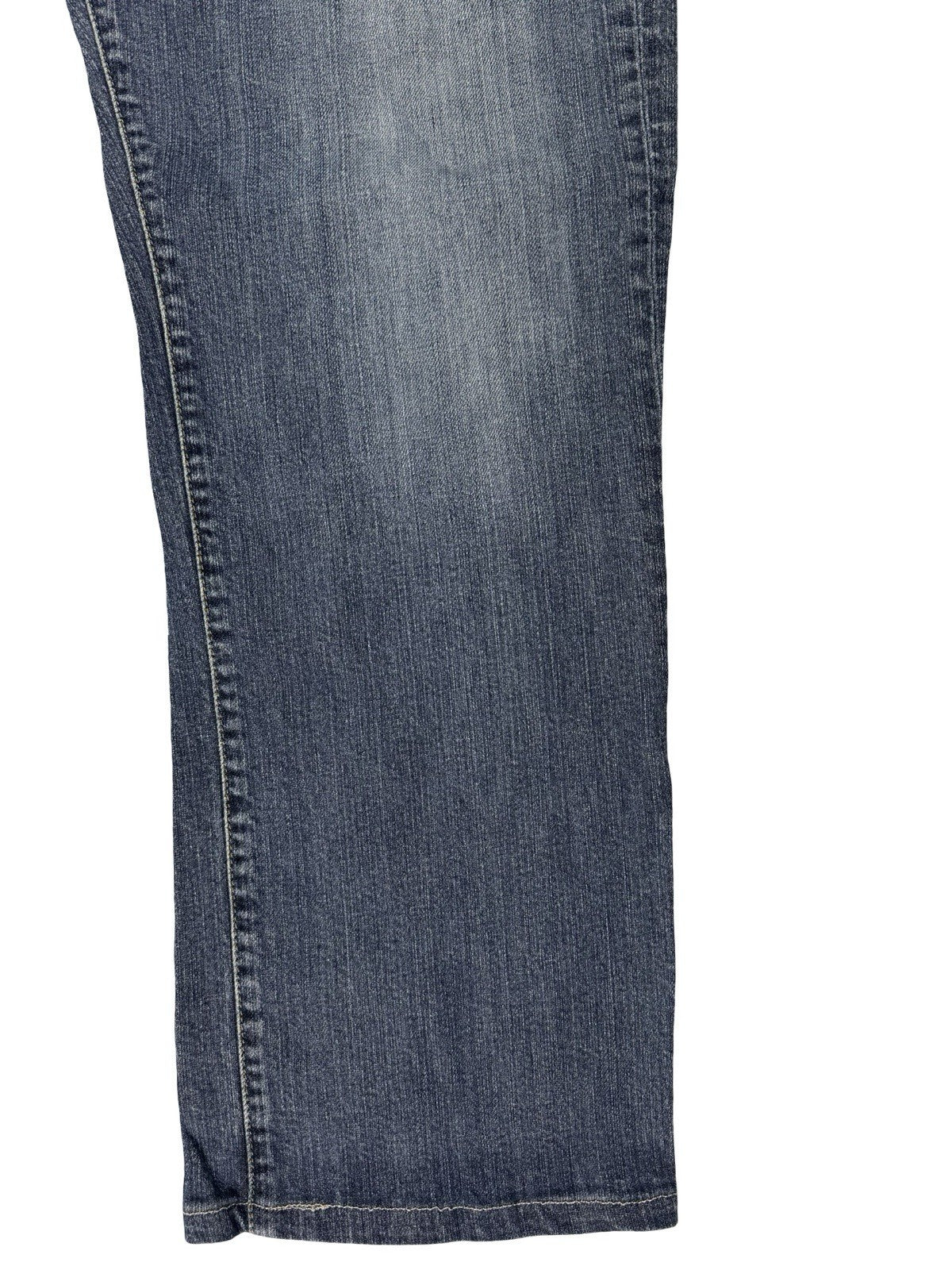 Lucky Brand Y2K Blue Vintage Straight Denim Jeans 38W 30L Made in USA