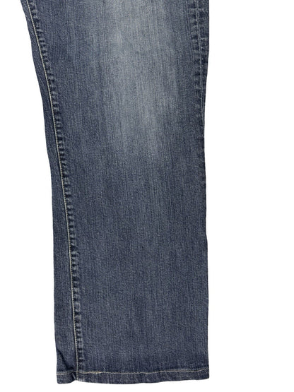 Lucky Brand Y2K Blue Vintage Straight Denim Jeans 38W 30L Made in USA