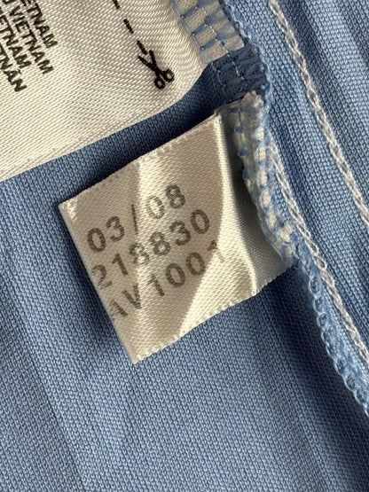 Adidas Blue Retro Training Top Medium