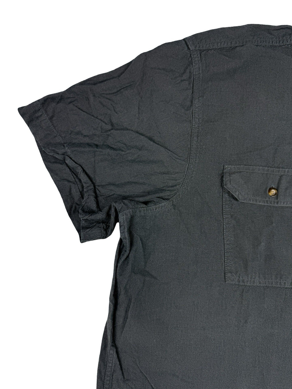 Carhartt Original Fit Black Chambray Short Sleeve Shirt 2XL