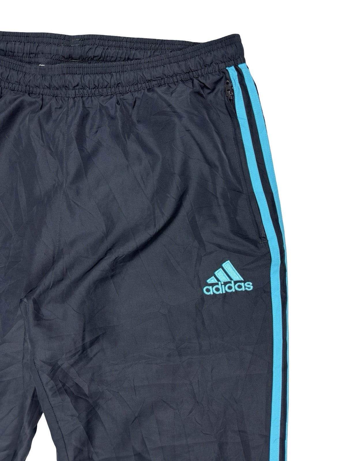 Adidas FC Schalke 04 Grey Training Tracksuit Bottoms Large