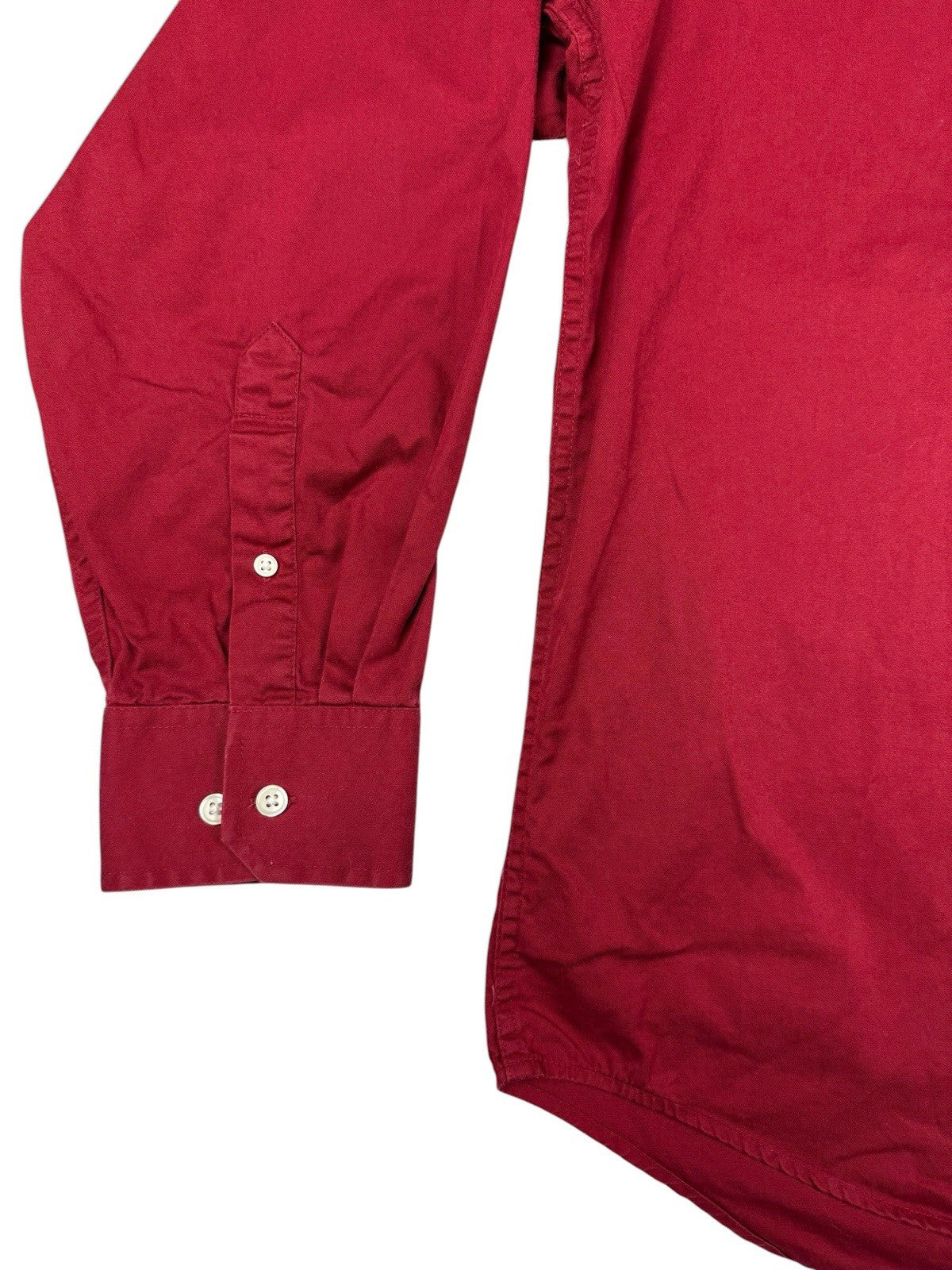 IZOD Retro Red Button Up Collared Shirt 2XL