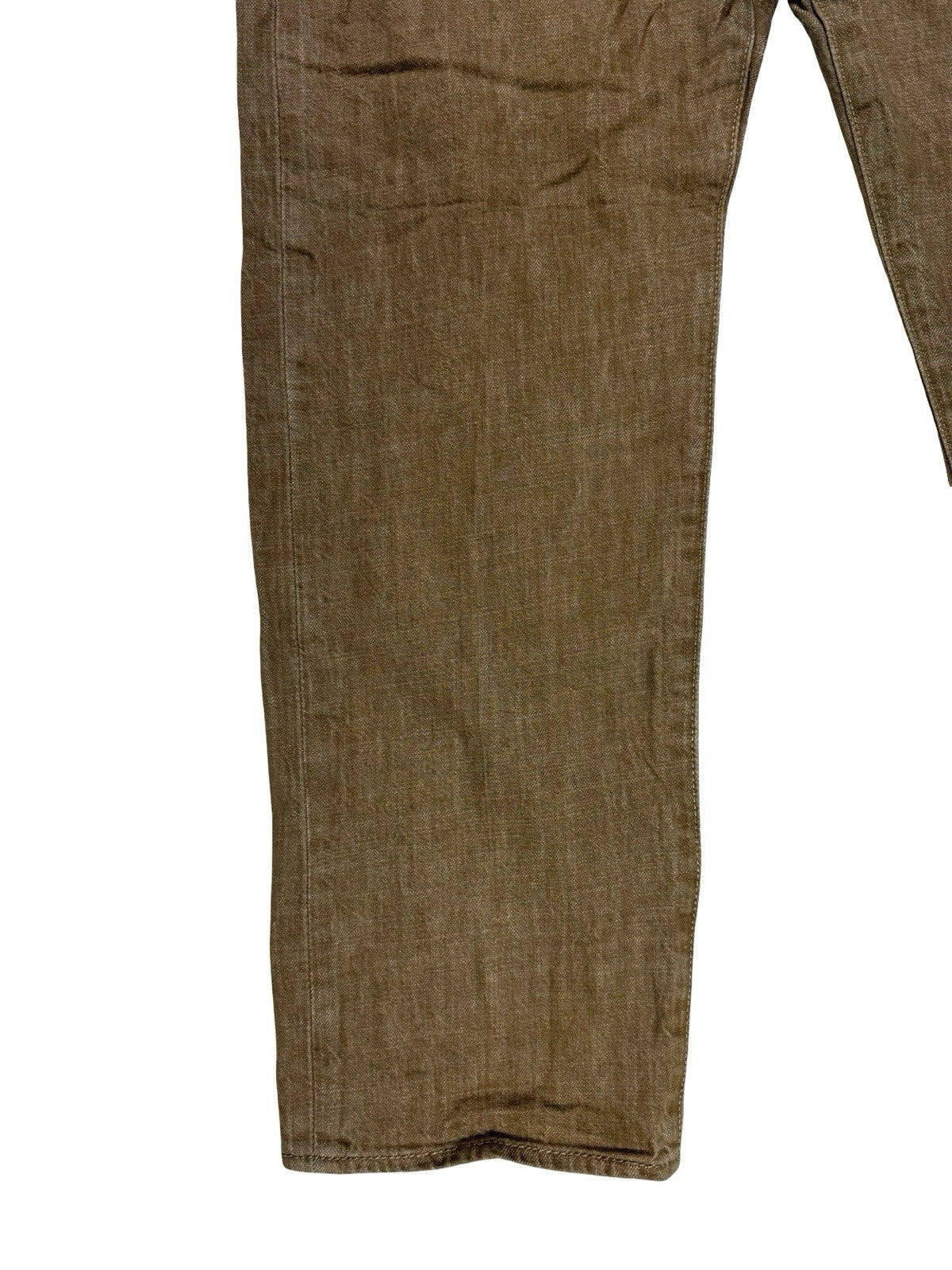 Levi's 501 Brown White Oak Cone Denim Jeans 38W 32L