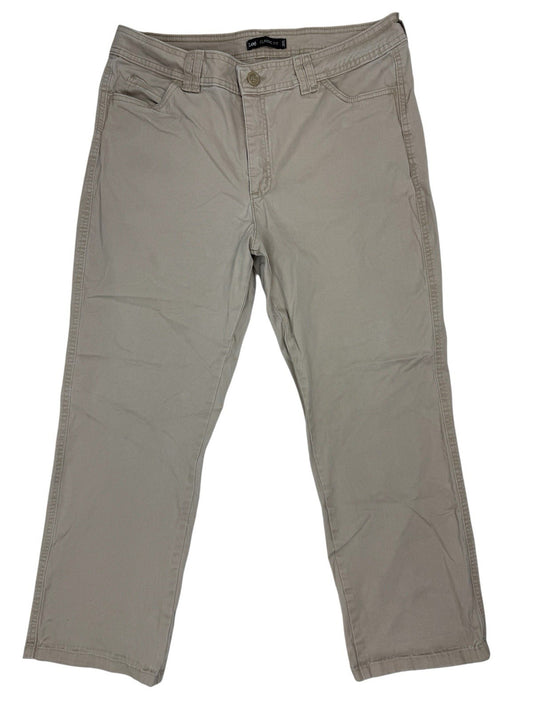 Lee Beige Classic Fit Trousers 34W 27L