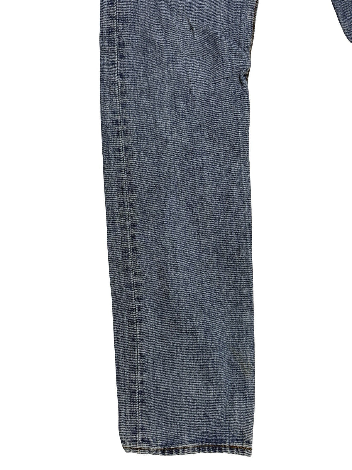 Levi's 501 Blue Straight Leg Denim Jeans 30W 34L
