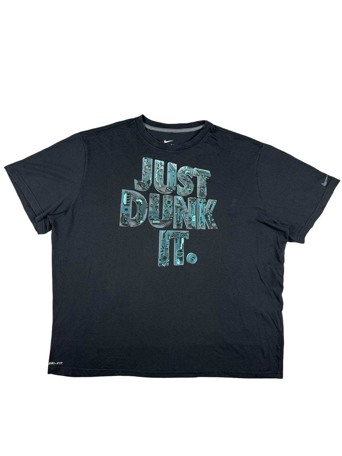 Nike Dri-FIT Black Just Dunk It Printed Top 3XL